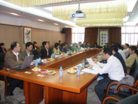 北京市对外汉语研究会召开2009年上学期理事会议